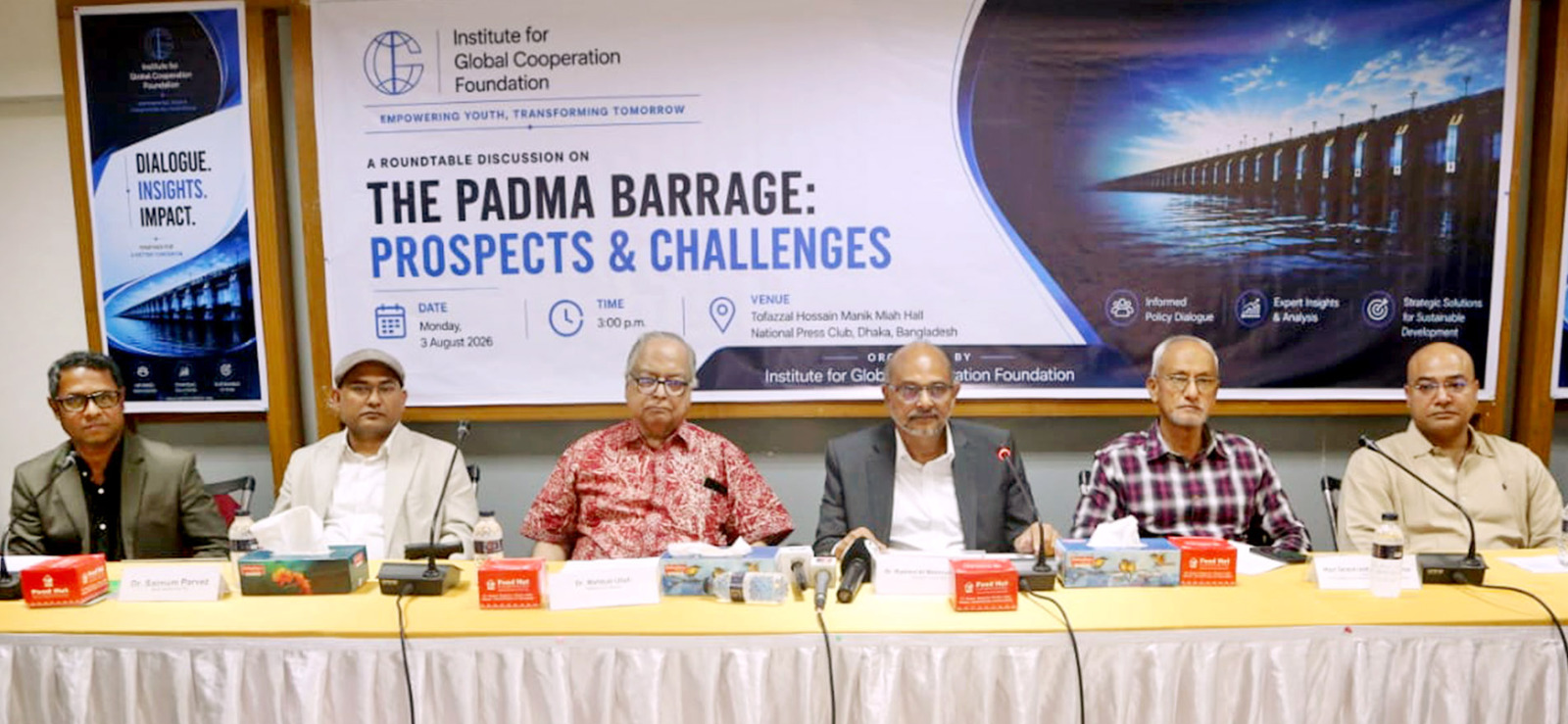 National Roundtable Stresses Climate Resilience and Water Security via Padma Barrage