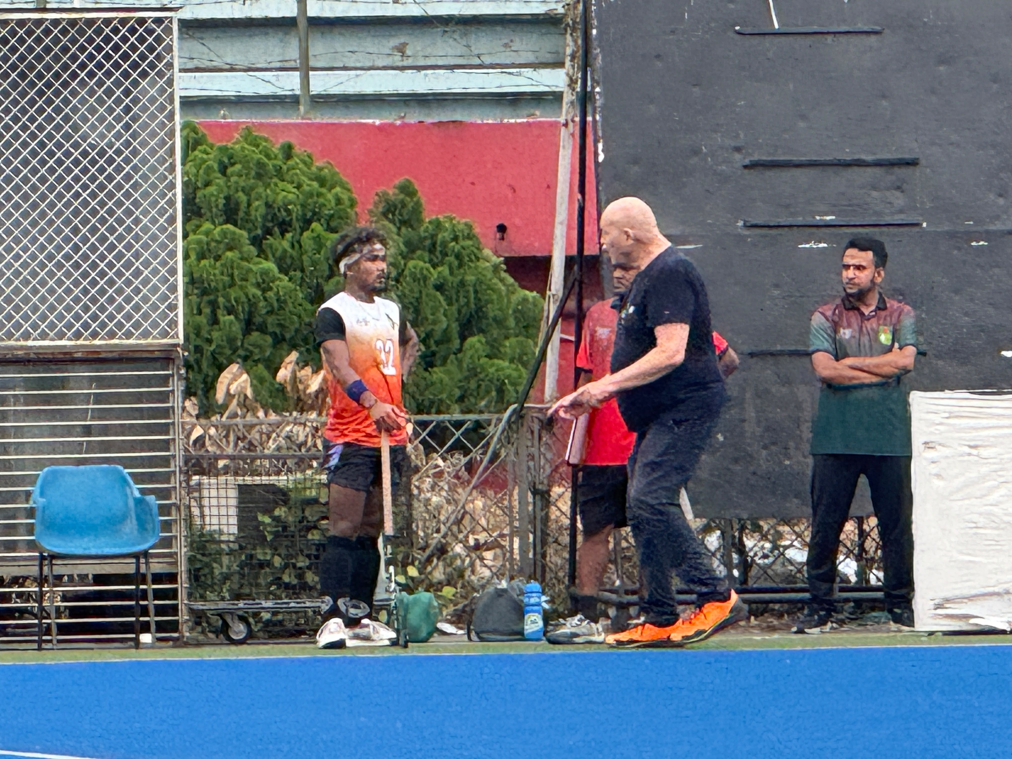 National Hockey Team thrash Junior Team in Practice Match
