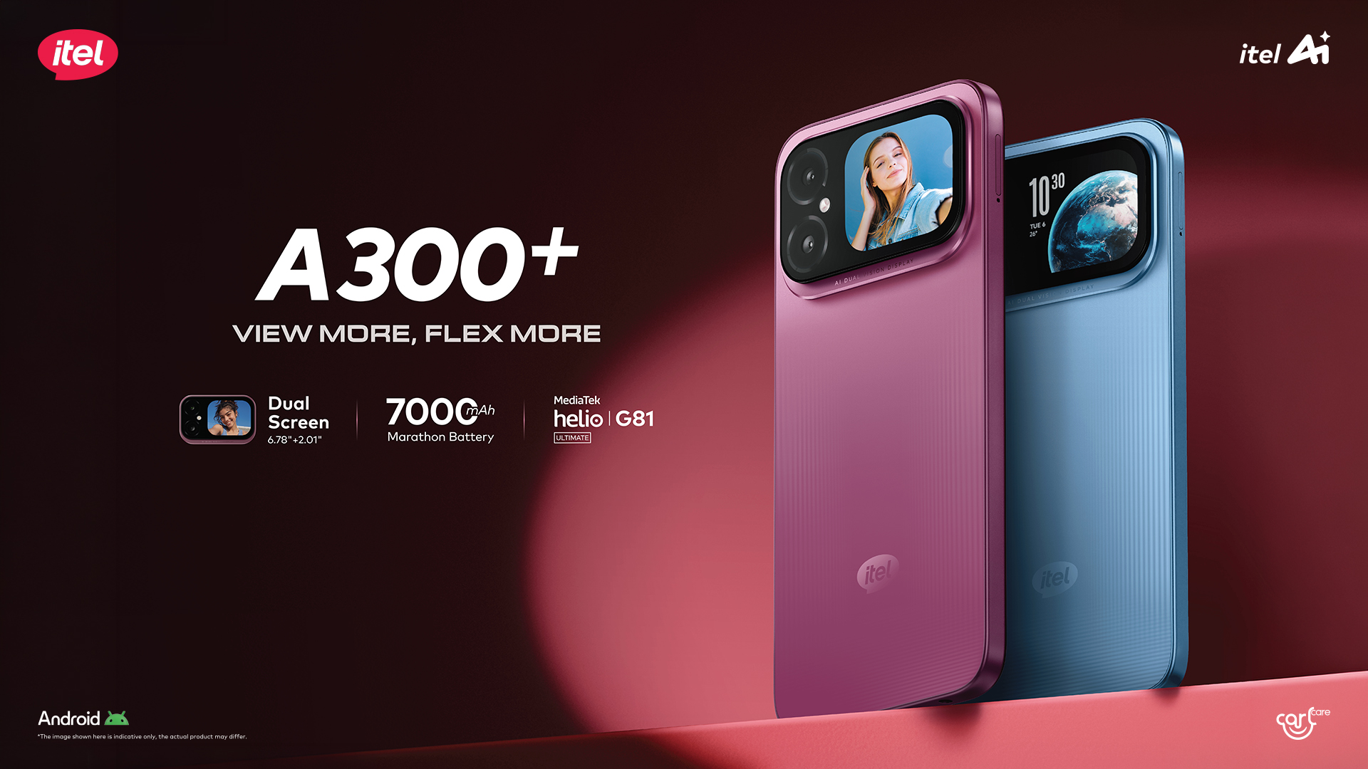 itel introduces A300+ with the first dual-screen experience in its segment